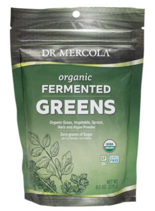 Dr. Mercola Organic Fermented Greens Powder | Vitacost.com/blog