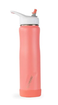EcoVessel Summit TriMax Vacuum Insulated Water Bottle Tropical Melon | VItacost.com/blog