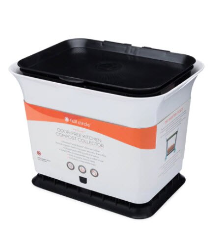 Full Circle Fresh-Air Odor-Free Compost Collector | Vitacost.com/blog