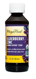 MegaFood Elderberry Zinc Immune Support Syrup | Vitacost.com/Blog