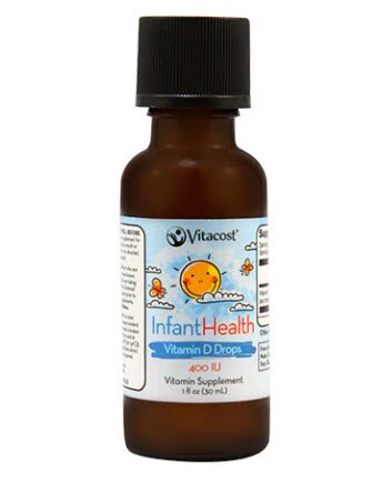 Vitacost InfantHealth Liquid Vitamin D Drops for Kids | Vitacost.com/blog