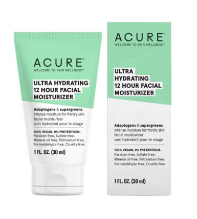 Acure Ultra Hydrating 12 Hour Facial Moisturizer | Vitacost.com/blog