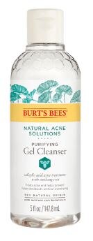 Burt's Bees Natural Acne Solutions™ Purifying Gel Cleanser | Vitacost.com/Blog