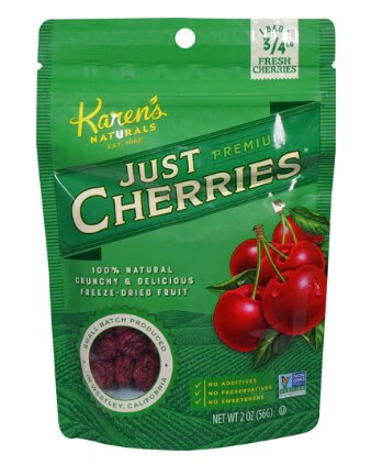 Karen's Naturals Just Cherries | Vitacost.com/blog