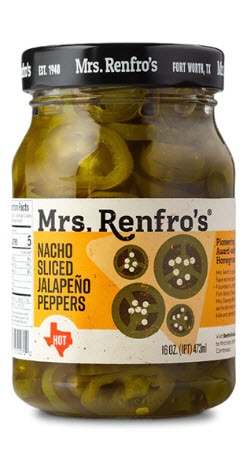 Mrs. Renfro's Nacho Sliced Jalapeno Peppers | Vitacost.com/blog