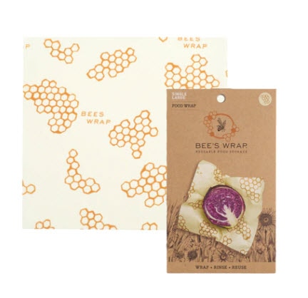 Bee's Wrap Large Reusable Food Wrap Honeycomb
