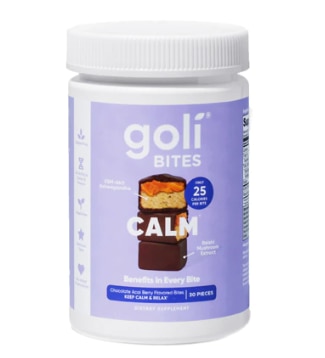 Goli Nutrition Goli Bites Calm Chocolate Acai Berry