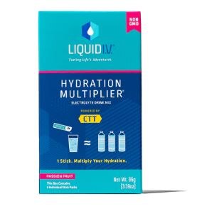 Liquid IV Hydration Multiplier Passion Fruit Electrolyte Drink Mix Packets