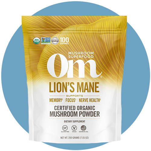 OM Lion's Mane Powder | Vitacost.com/blog