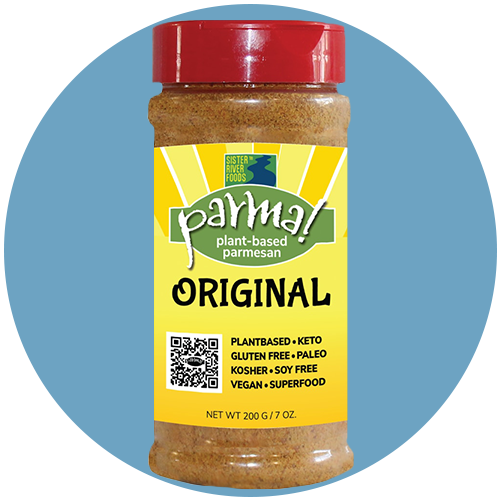Parma Original Plant-Based Parmesan | Vitacost.com/blog