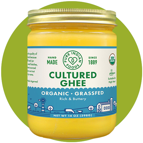 Pure Indian Foods Cultured Ghee