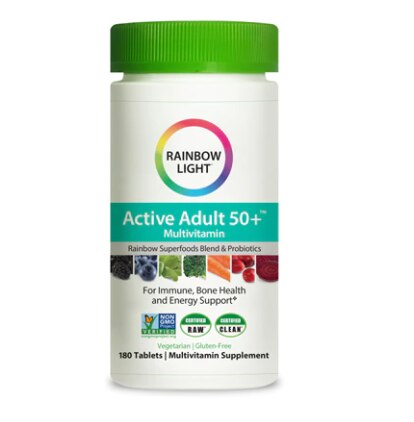 Rainbow Light Active Adult 50+ Multivitamin