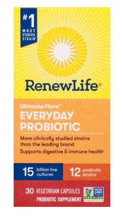 Renew Life Everyday Probiotic Capsules | Vitacost.com/blog