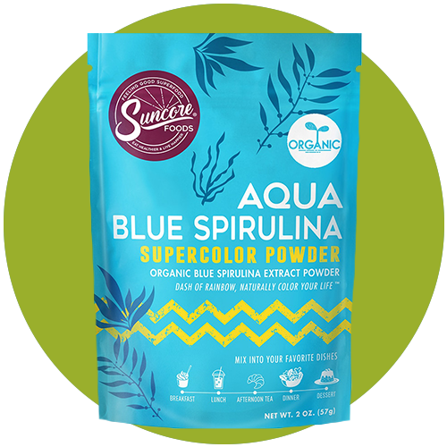 Suncore Aqua Blue Spirulina | Vitacost.com/blog