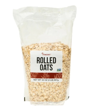 Vitacost Rolled Oats Gluten Free
