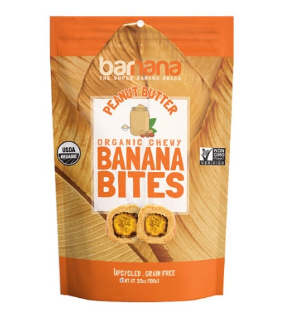 Barnana Chewy Banana Bites Organic Peanut Butter