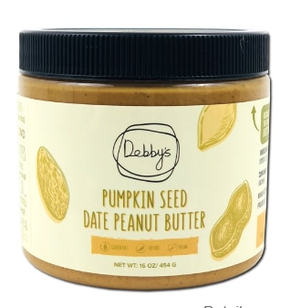 Debby's Pumpkin Seed Date Peanut Butter