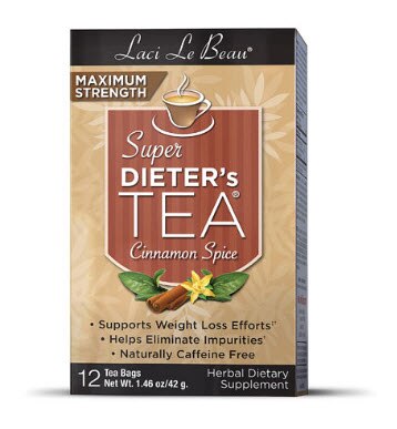 Laci Le Beau Maximum Strength Super Dieters Tea Cinnamon Spice