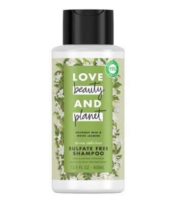 Love Beauty and Planet Sulfate-Free Coconut Milk & White Jasmine Shampoo