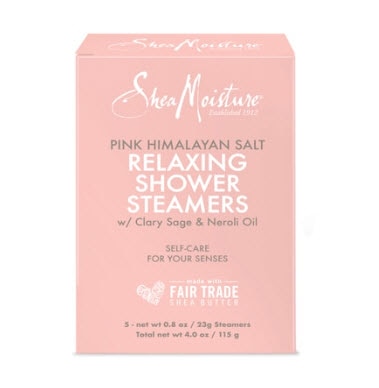 SheaMoisture Pink Himalayan Salt Relaxing Shower Steamers