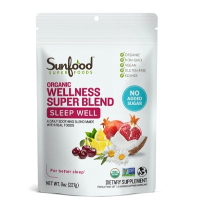 SunFood Organic Wellness Super Blend Sleep Well