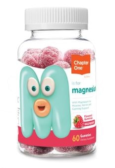 Zahler Chapter One Magnesium Gummies Raspberry