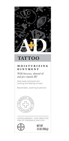 A + D Tattoo Moisturizing Ointment