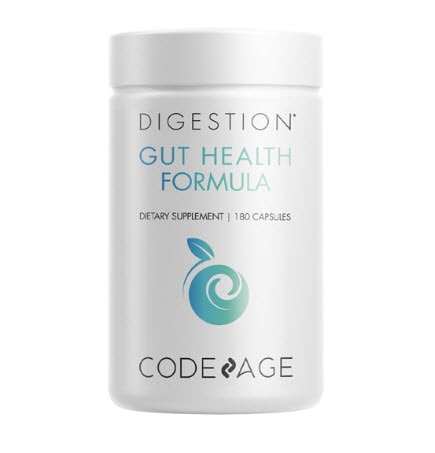 Codeage Gut HealthFormula - Zinc L-Glutamine Prebioitcs & Probiotics