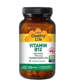 Country Life Vitamin B12 Cherry