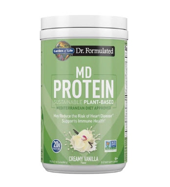 Garden of Life MD Protein Sustainable Plant-Based Creamy Vanilla