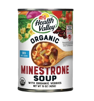 Health Valley Organic Soup Minestrone