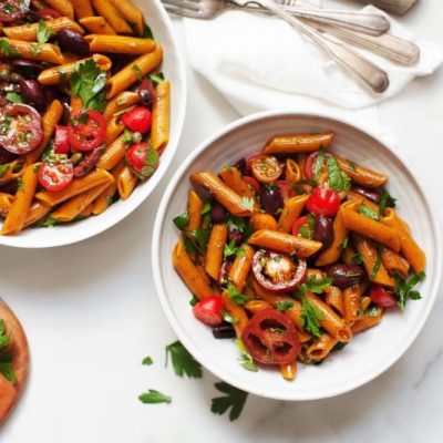 Puttanesca Pasta Salad