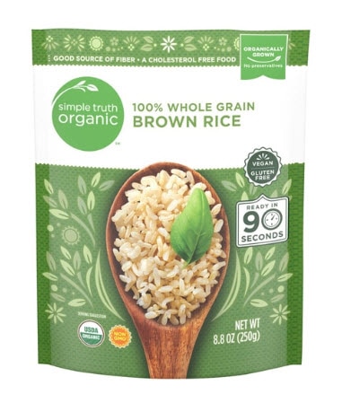 Simple Truth Organic 90 Second 100% Whole Grain Brown Rice