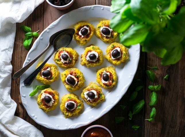 Spaghetti Squash Nests