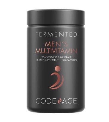 Codeage Men's Multivitamin 25+ Fermented Vitamins & Minerals Probiotics & Enzymes