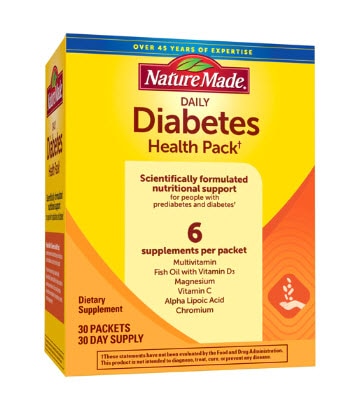 Nature Made Diabetes Health Pack