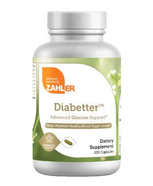 Zahler Diabetter Advanced Glucose Support