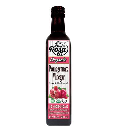 De La Rosa Organic Pomegranate Vinegar
