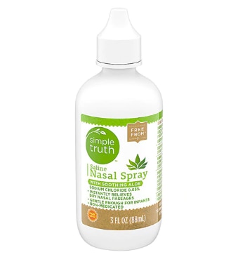Simple Truth Saline Nasal Spray with Aloe