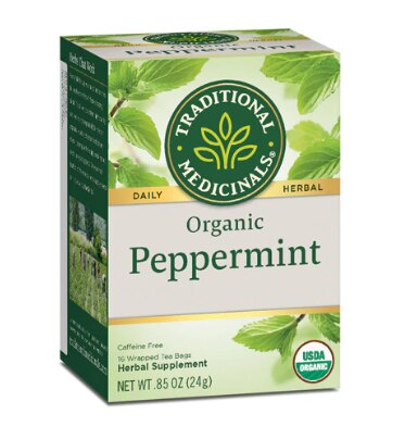 Traditional Medicinals Herbal Tea Organic Peppermint
