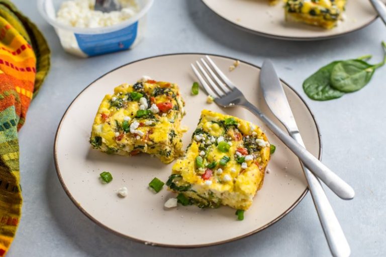 Goat Cheese Spinach Frittata Recipe Vitacost Blog