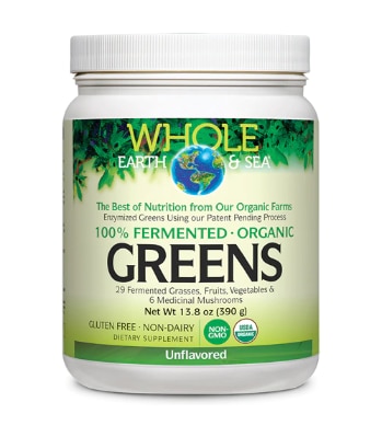 Natural Factors Whole Earth & Sea Greens Powder