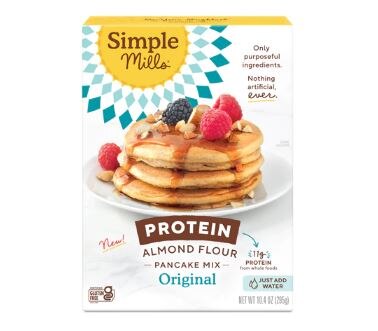 Simple Mills Just-Add-Water Protein Almond Flour Pancake Mix