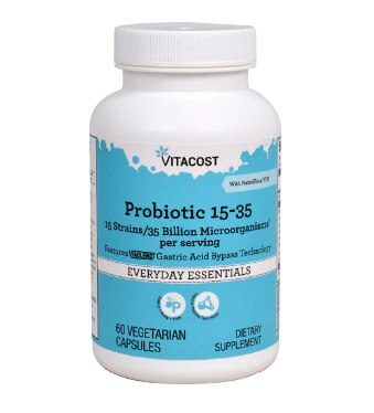 Vitacost Probiotic 15-35 15 Strains