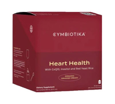 Cymbiotika Heart Health With CoQ10 Organic Orange Cream