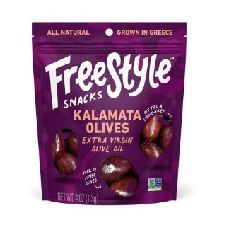 FreeStyle Snacks Kalamata Olives Extra Virgin Olive Oil