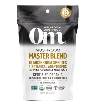 OM Organic Mushroom Superfood Powder Master Blend