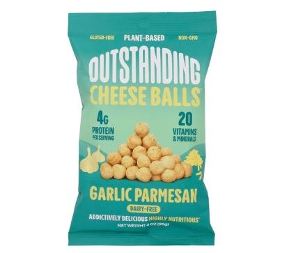 Outstanding Foods Cheese Balls Garlic Parmesan