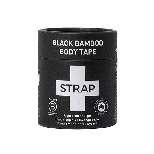 Strap Black Bamboo Body Tape