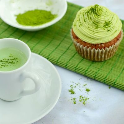 Gluten-Free Matcha Cupcakes